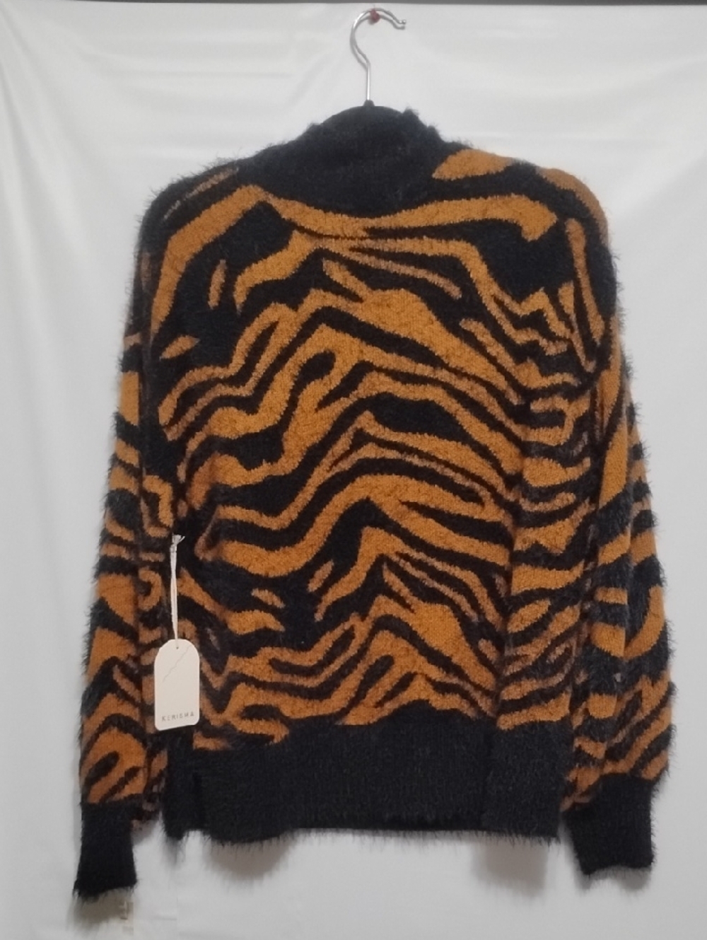 Kerisma‎ Black & Rust Knit Label Pullover - Picture 3 of 4